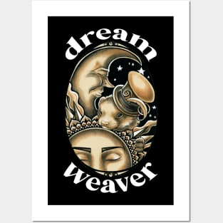 Ferret -Dream Weaver -Sun and Moon Posters and Art